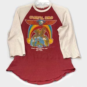 Vintage Grateful Dead “What A Long Strange Trip It’s Been 1965- 79” Raglan Tee